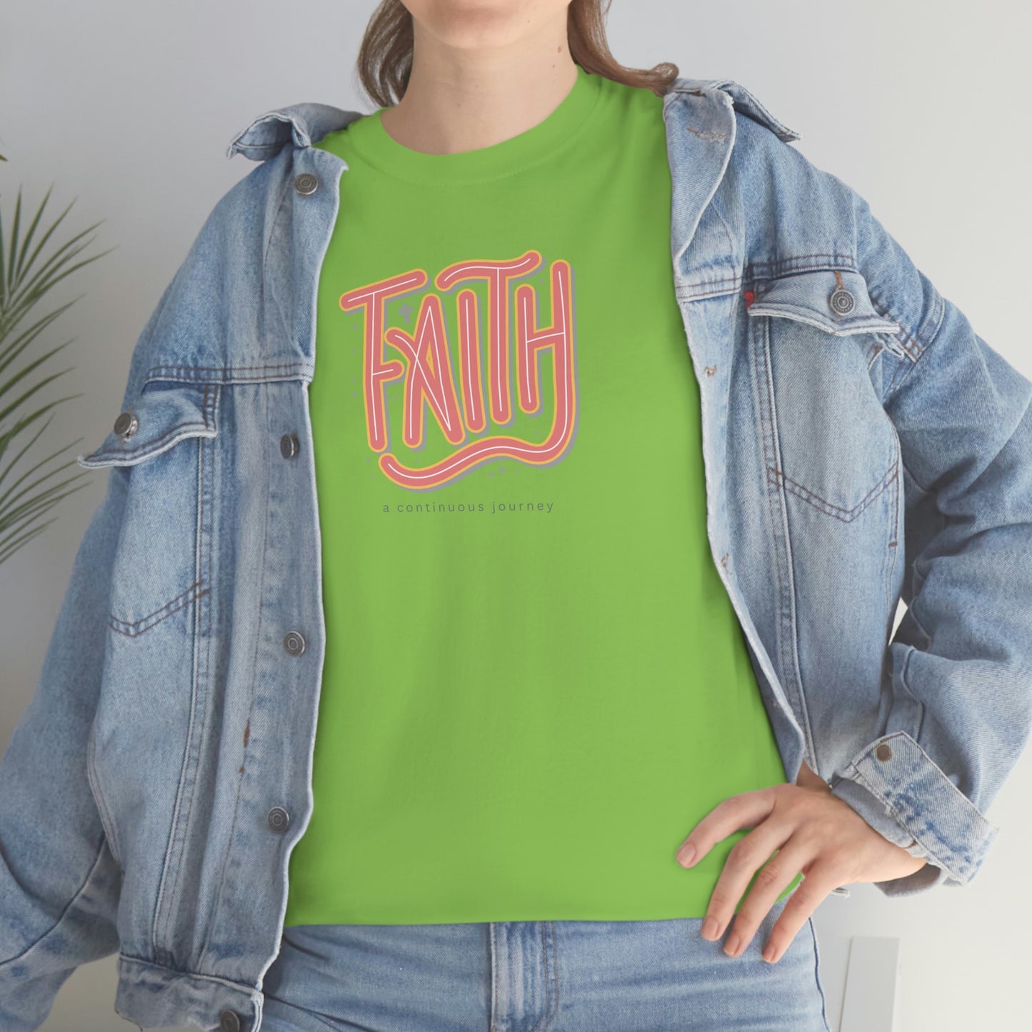 "Faith" Unisex Heavy Cotton Tee