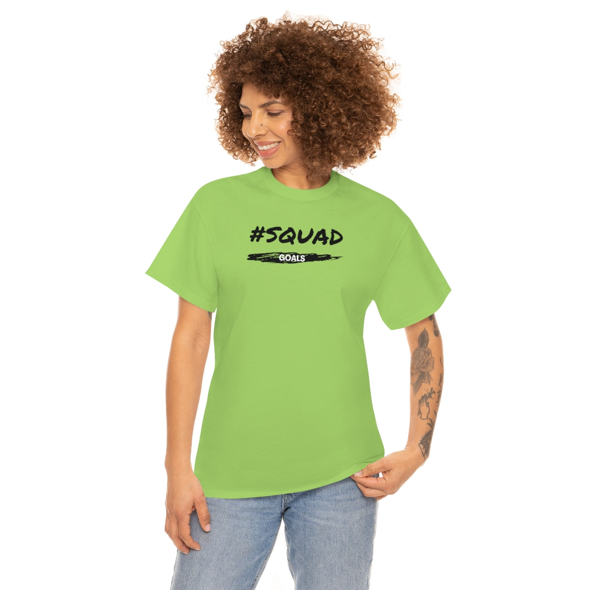 "Squad Goals" Unisex Heavy Cotton Tee