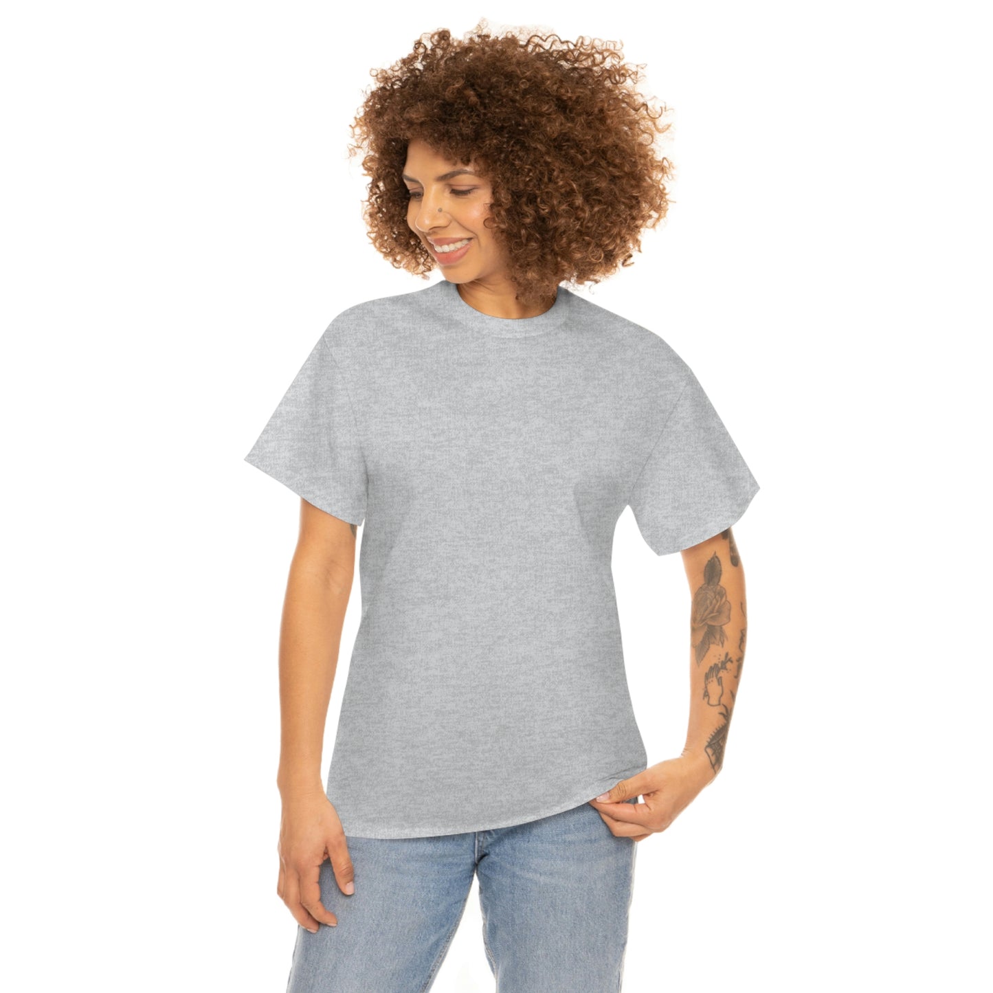 "Be Still & Know" (back design) Unisex Heavy Cotton Tee