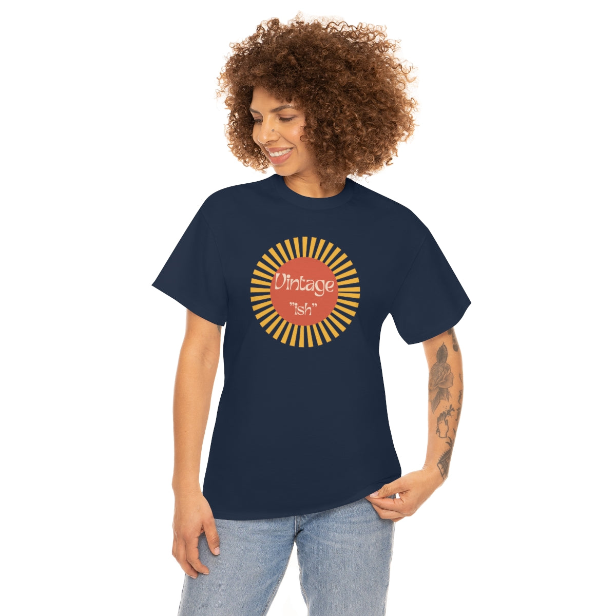 Vintage "ISH" Unisex Heavy Cotton Tee