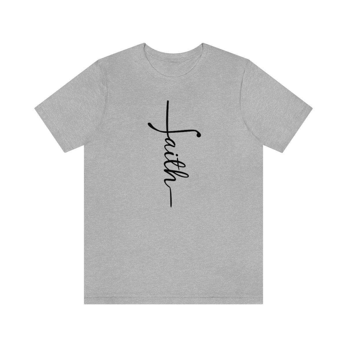 "Faith" Unisex Jersey Short Sleeve Tee
