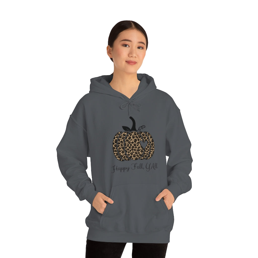 Happy Fall Y'all Unisex Heavy Blend™ Hooded Sweatshirt