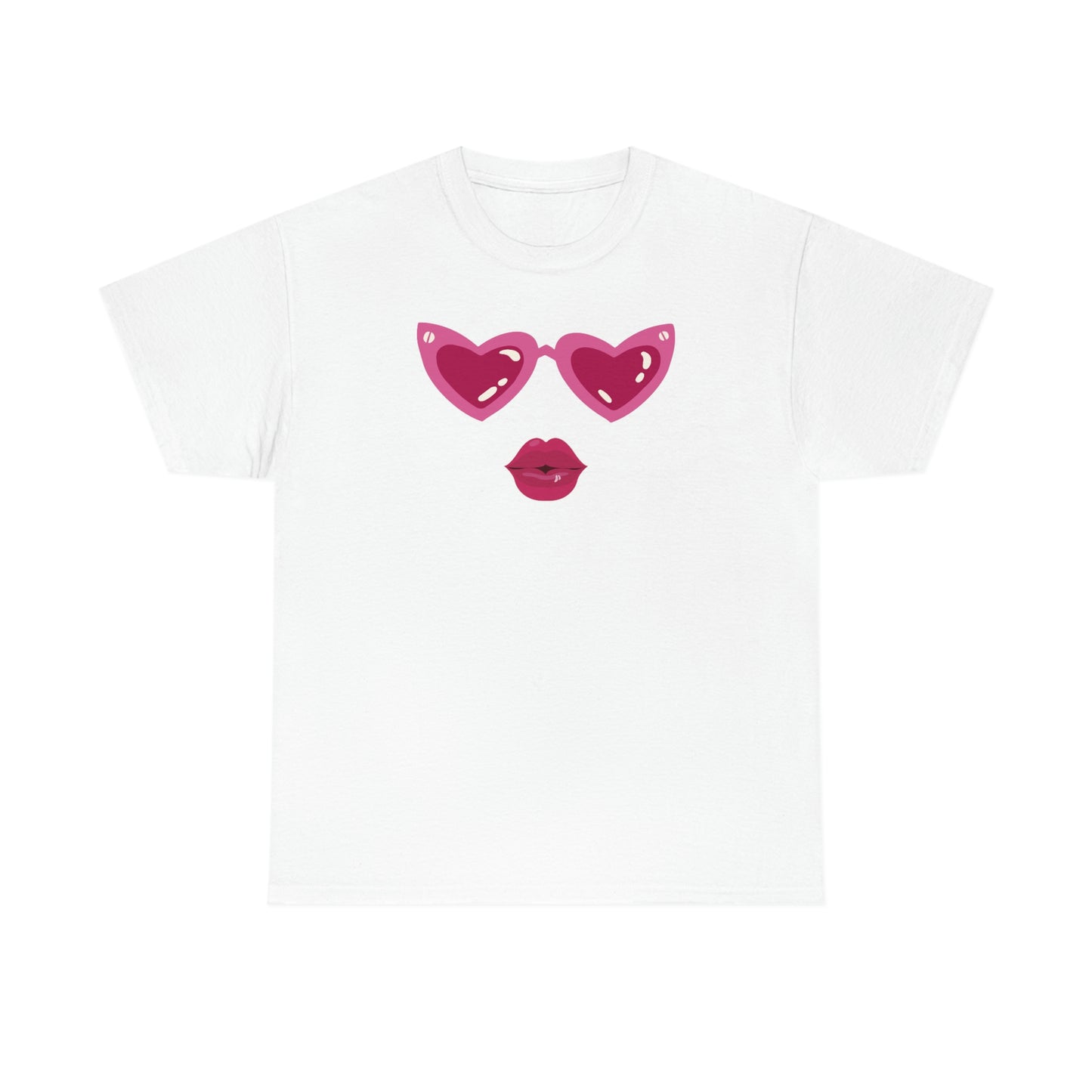 "Valentine Face" Unisex Heavy Cotton Tee