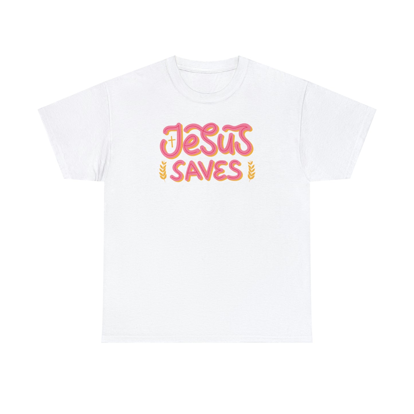 "Jesus Saves" Unisex Heavy Cotton Tee