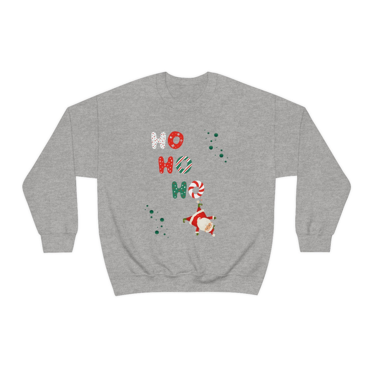 "Ho Ho Ho" Unisex Heavy Blend™ Crewneck Sweatshirt