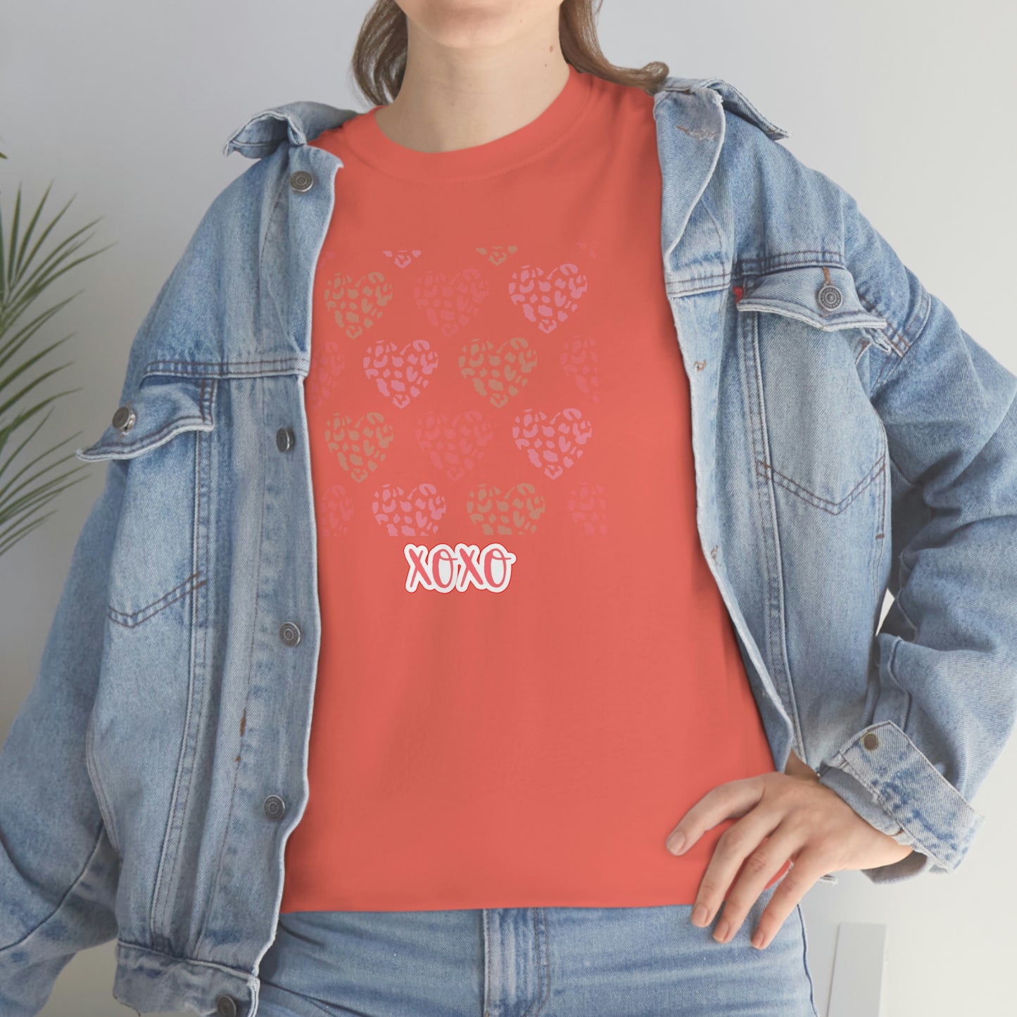 "XOXO Hearts" Unisex Heavy Cotton Tee