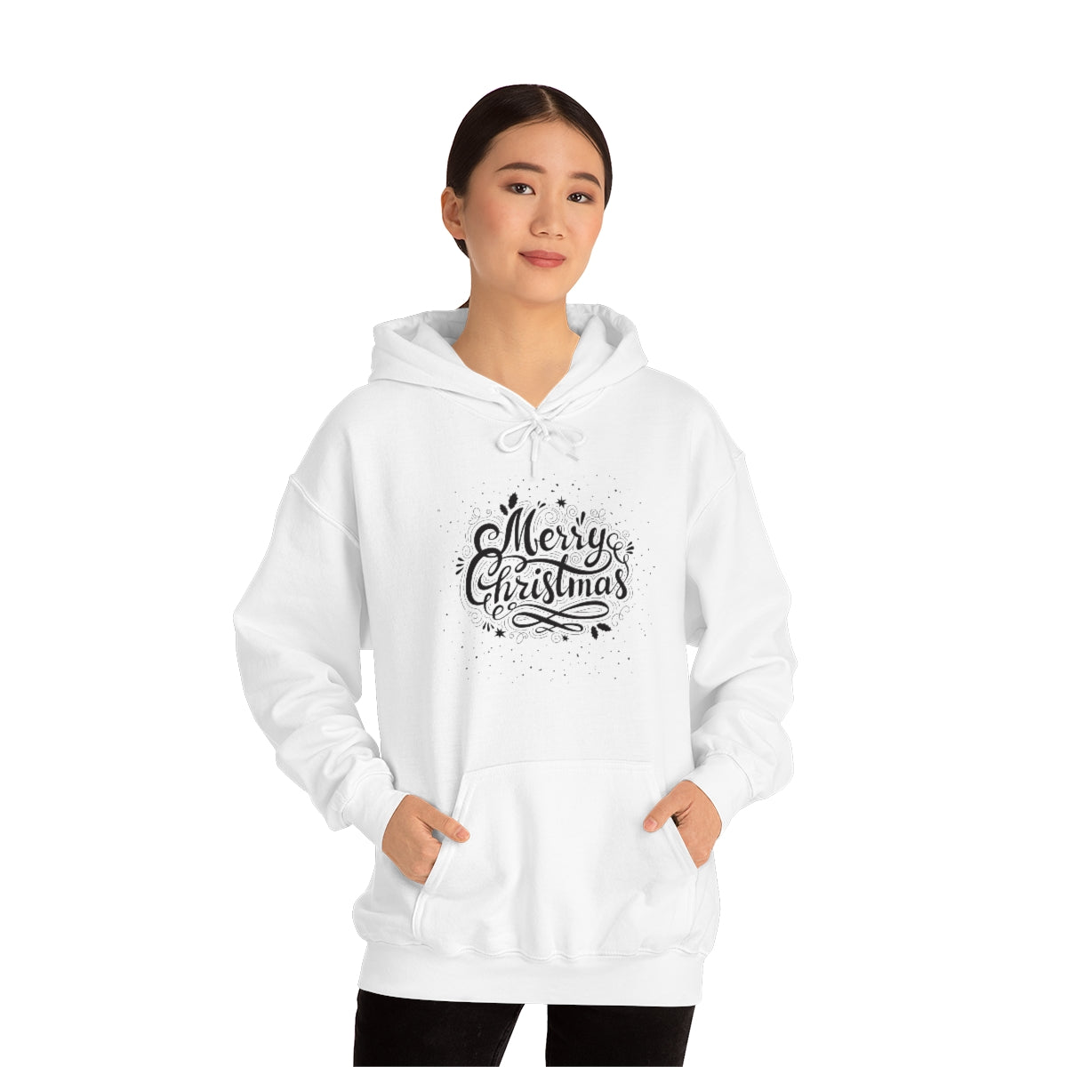 "Merry Christmas" Unisex Heavy Blend™ Hooded Sweatshirt
