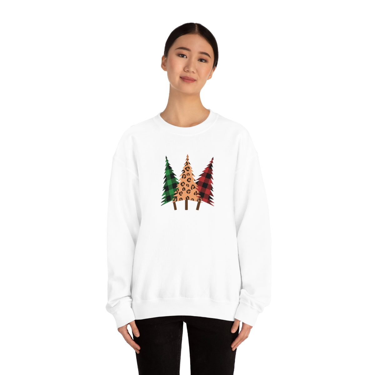"Christmas Trees" Unisex Heavy Blend™ Crewneck Sweatshirt