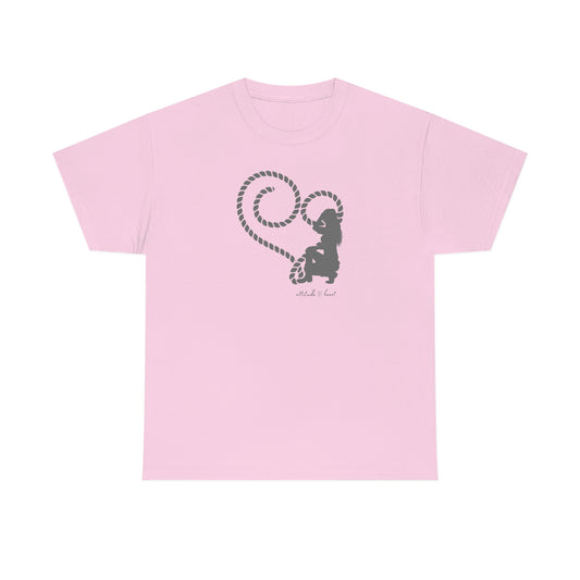 "Attitude & Heart" Unisex Heavy Cotton Tee