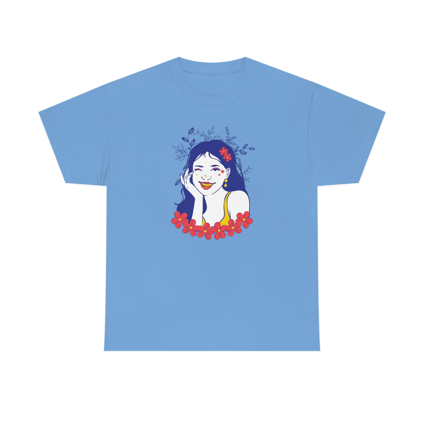 "Sunny Smiles" Unisex Heavy Cotton Tee