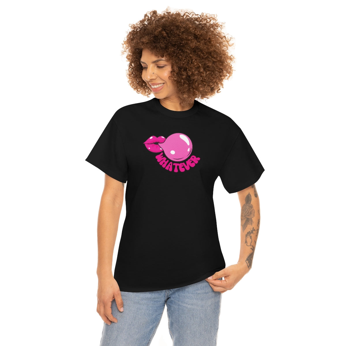 "Whatever" Unisex Heavy Cotton Tee