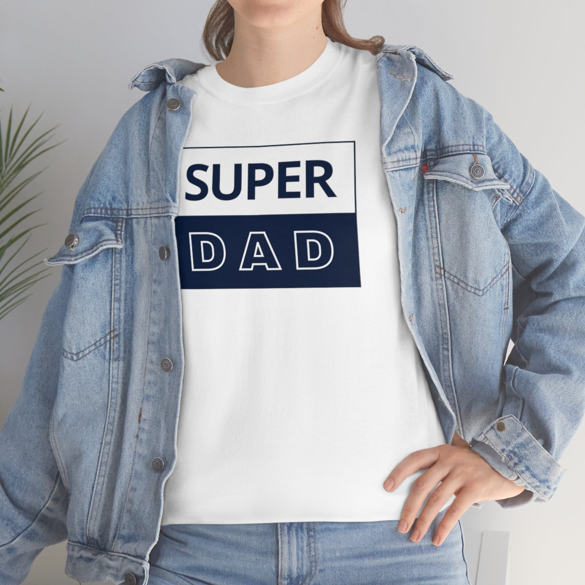"Super Dad" Unisex Heavy Cotton Tee