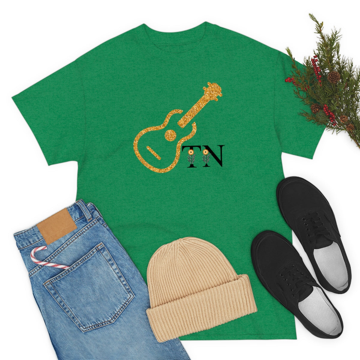 "Guitar" Unisex Heavy Cotton Tee