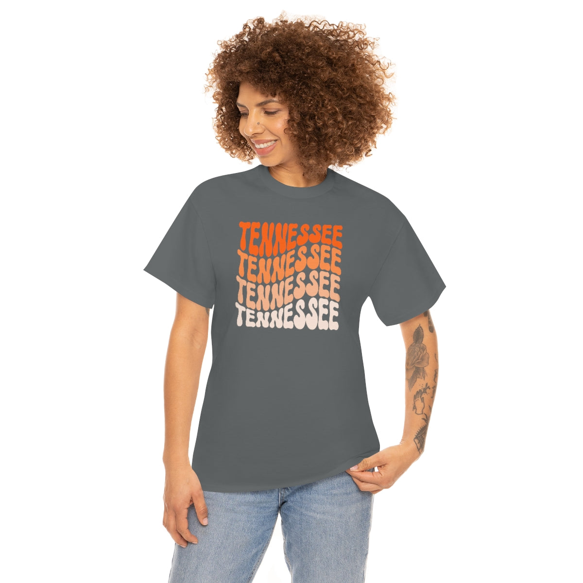 "Tennessee Fade" Unisex Heavy Cotton Tee