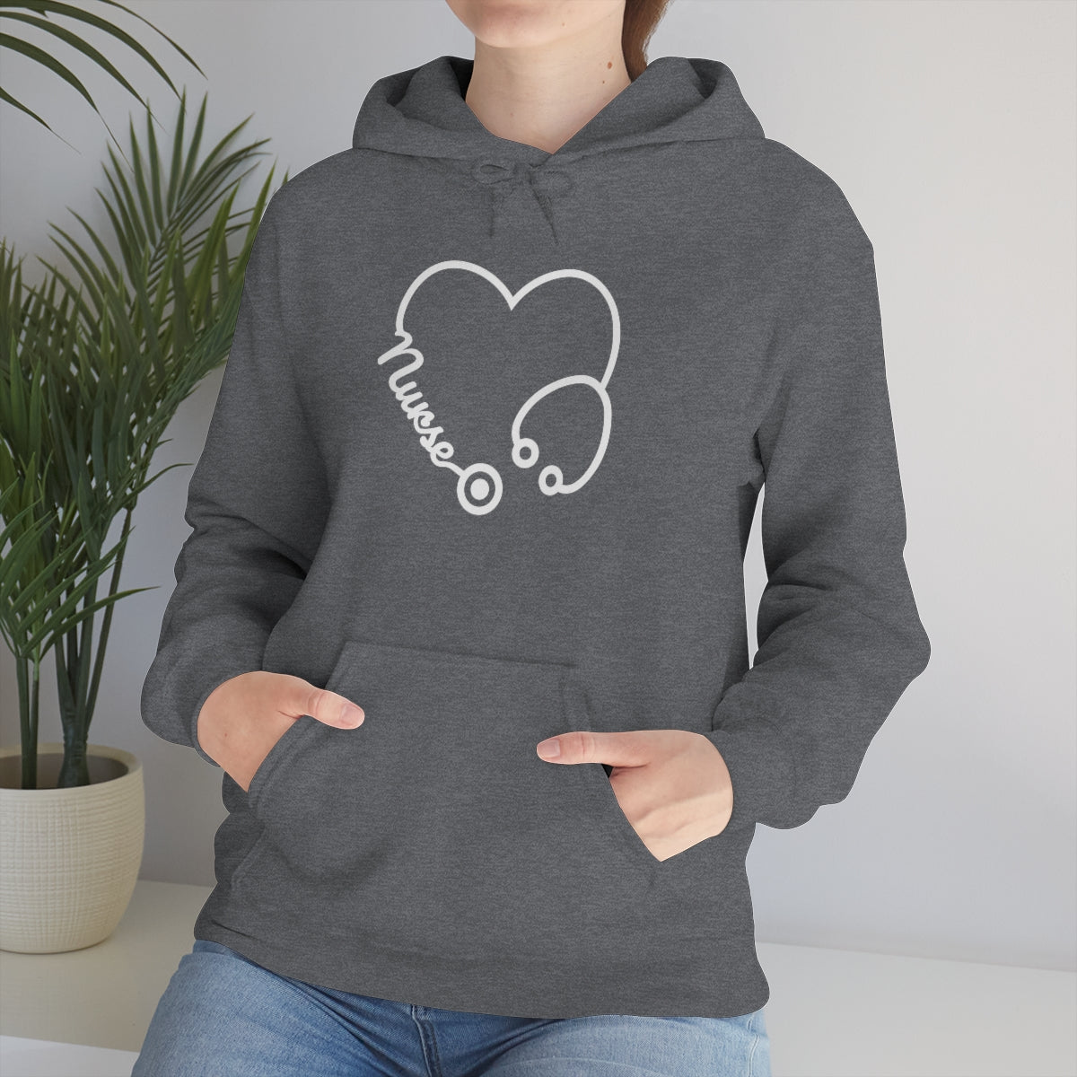 "Nurse" Unisex Heavy Blend™ Hooded Sweatshirt