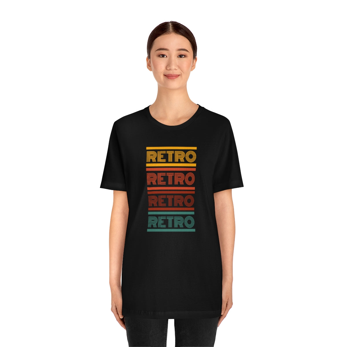 Retro Unisex Jersey Short Sleeve Tee