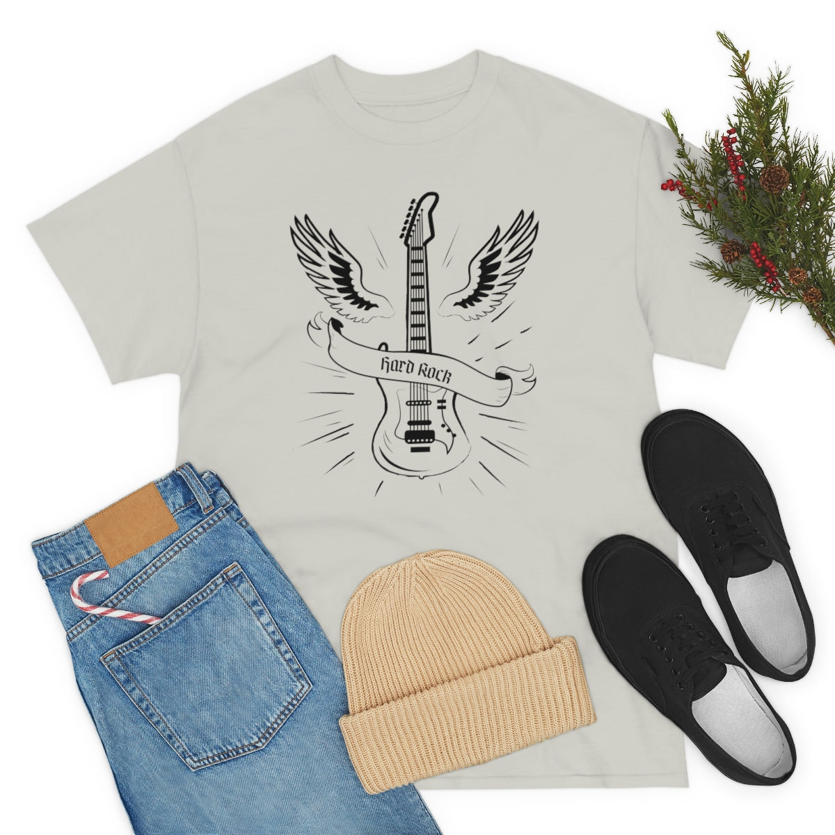 "Hard Rock" Unisex Heavy Cotton Tee