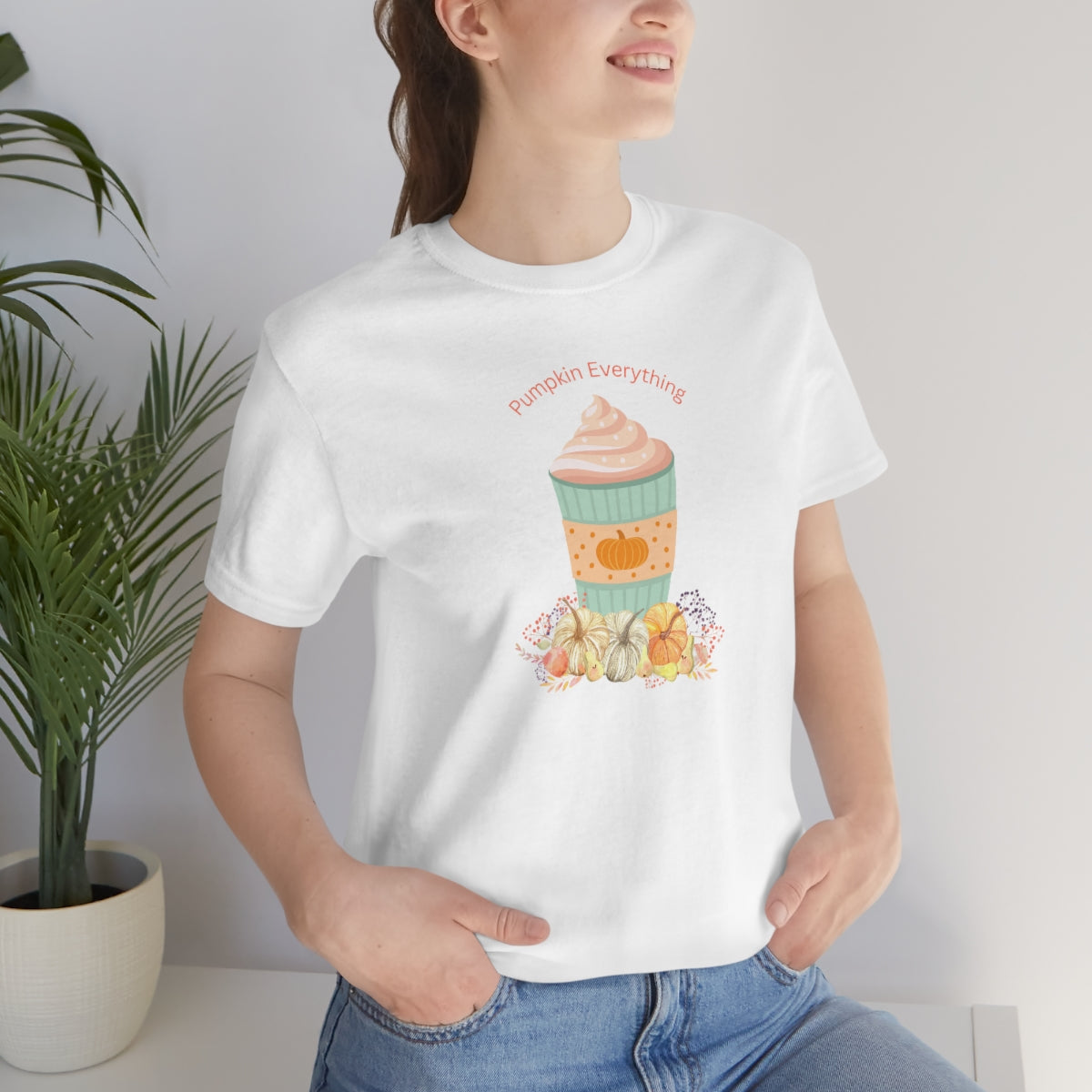 "Pumpkin Everything" Unisex Jersey Short Sleeve Tee