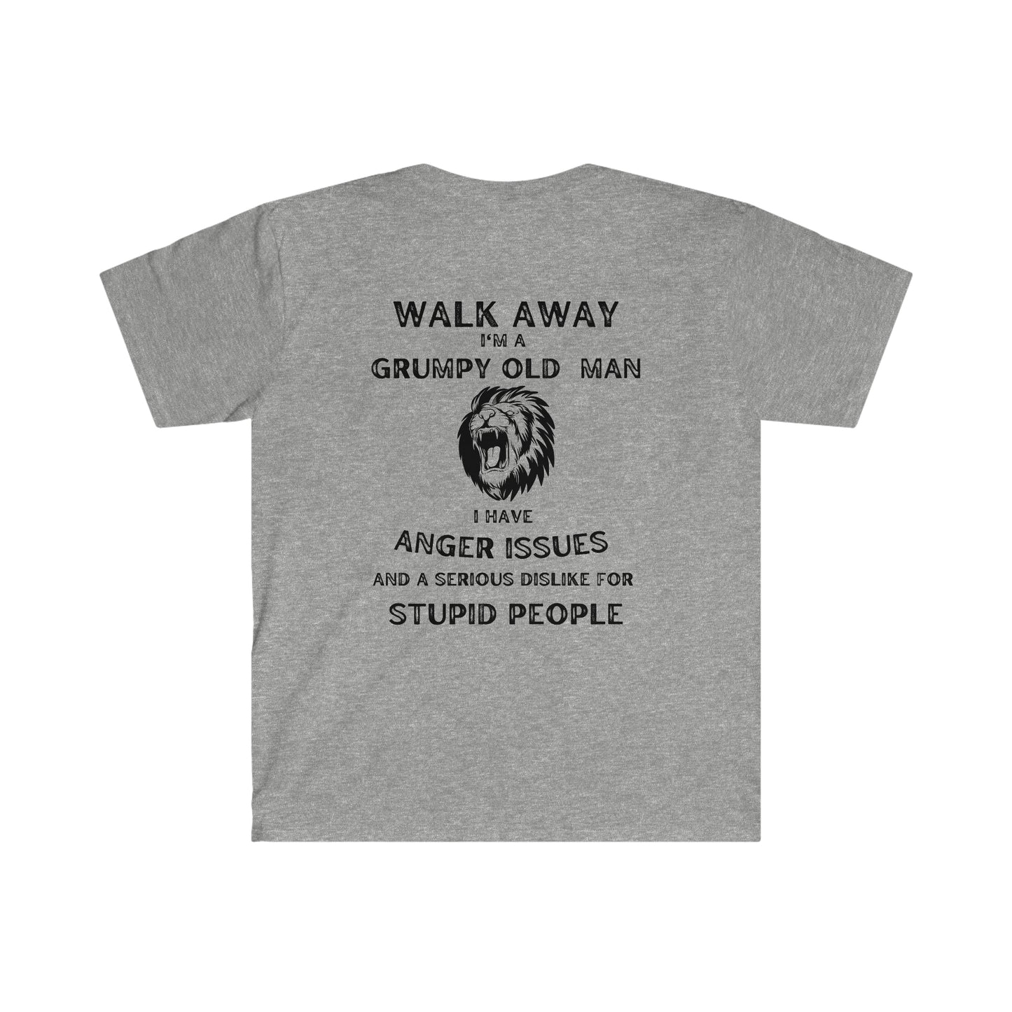 "Grumpy Old Man" Unisex Softstyle T-Shirt