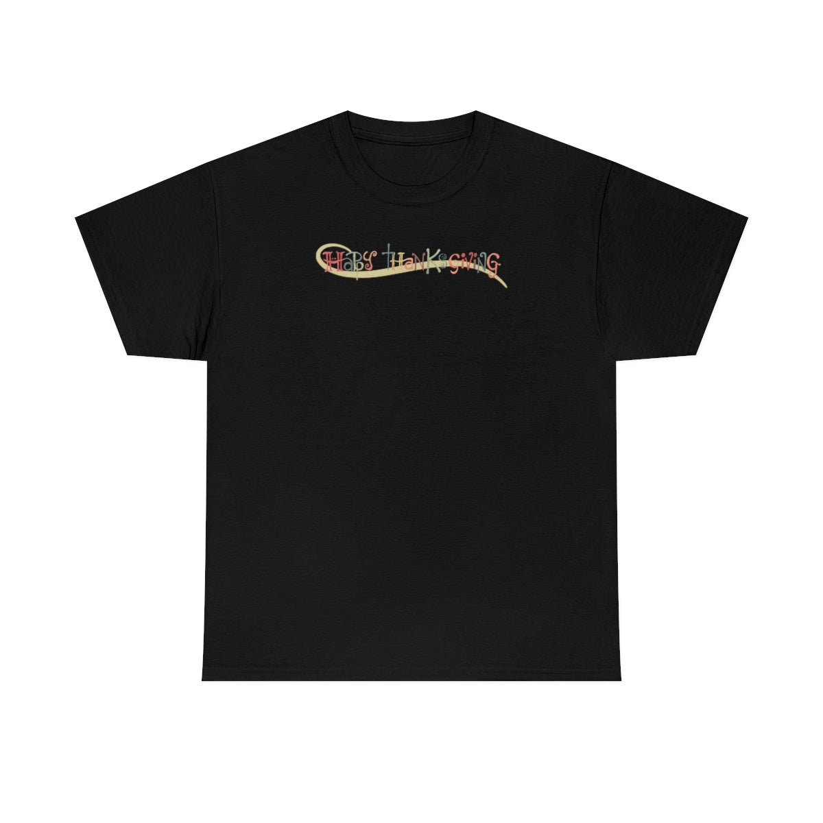 "Happy Thanksgiving" Unisex Heavy Cotton Tee