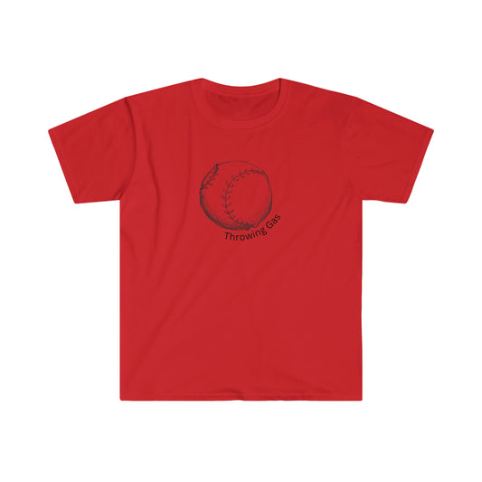 "Throwing Gas" Unisex Softstyle T-Shirt