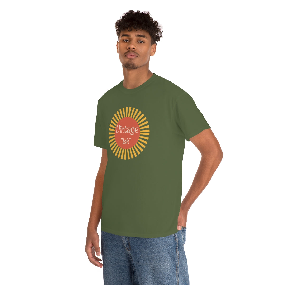 Vintage "ISH" Unisex Heavy Cotton Tee