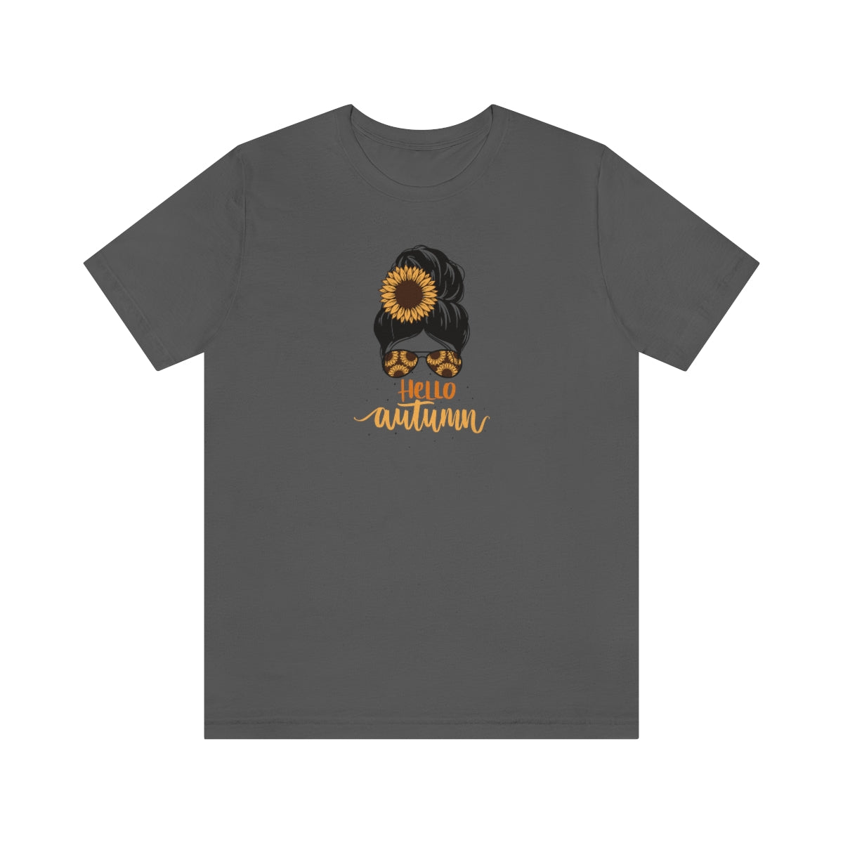 "Hello Autumn" Unisex Jersey Short Sleeve Tee