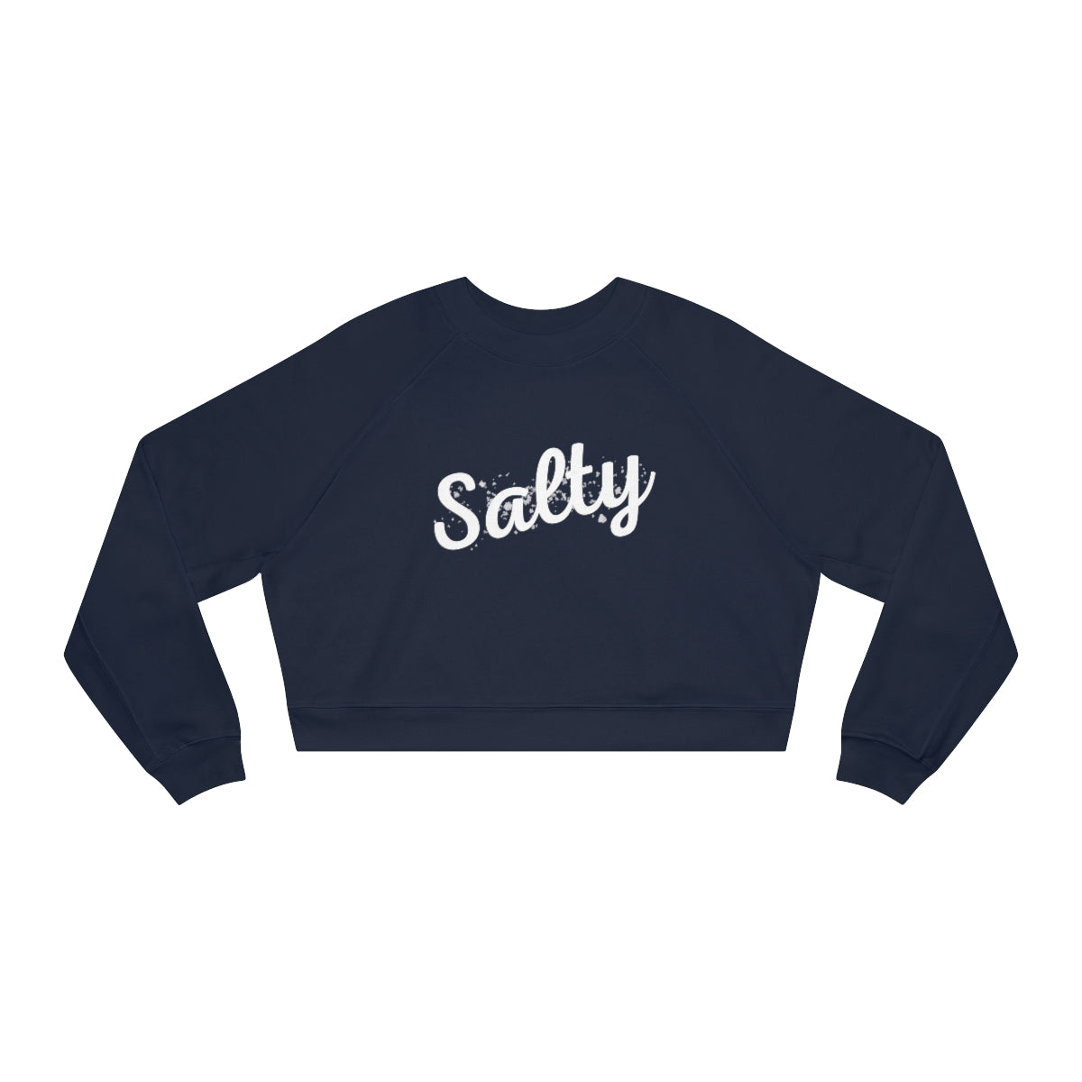 "Salty" Women's Cropped Fleece Pullover