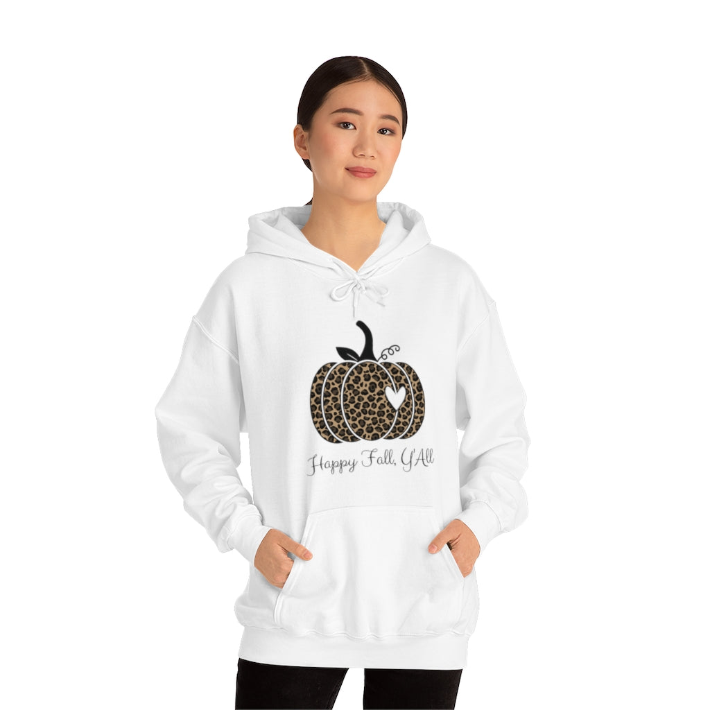 Happy Fall Y'all Unisex Heavy Blend™ Hooded Sweatshirt