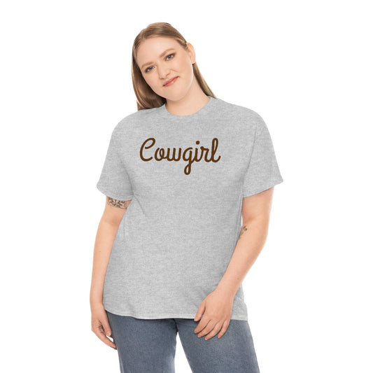 Cowgirl Unisex Heavy Cotton Tee
