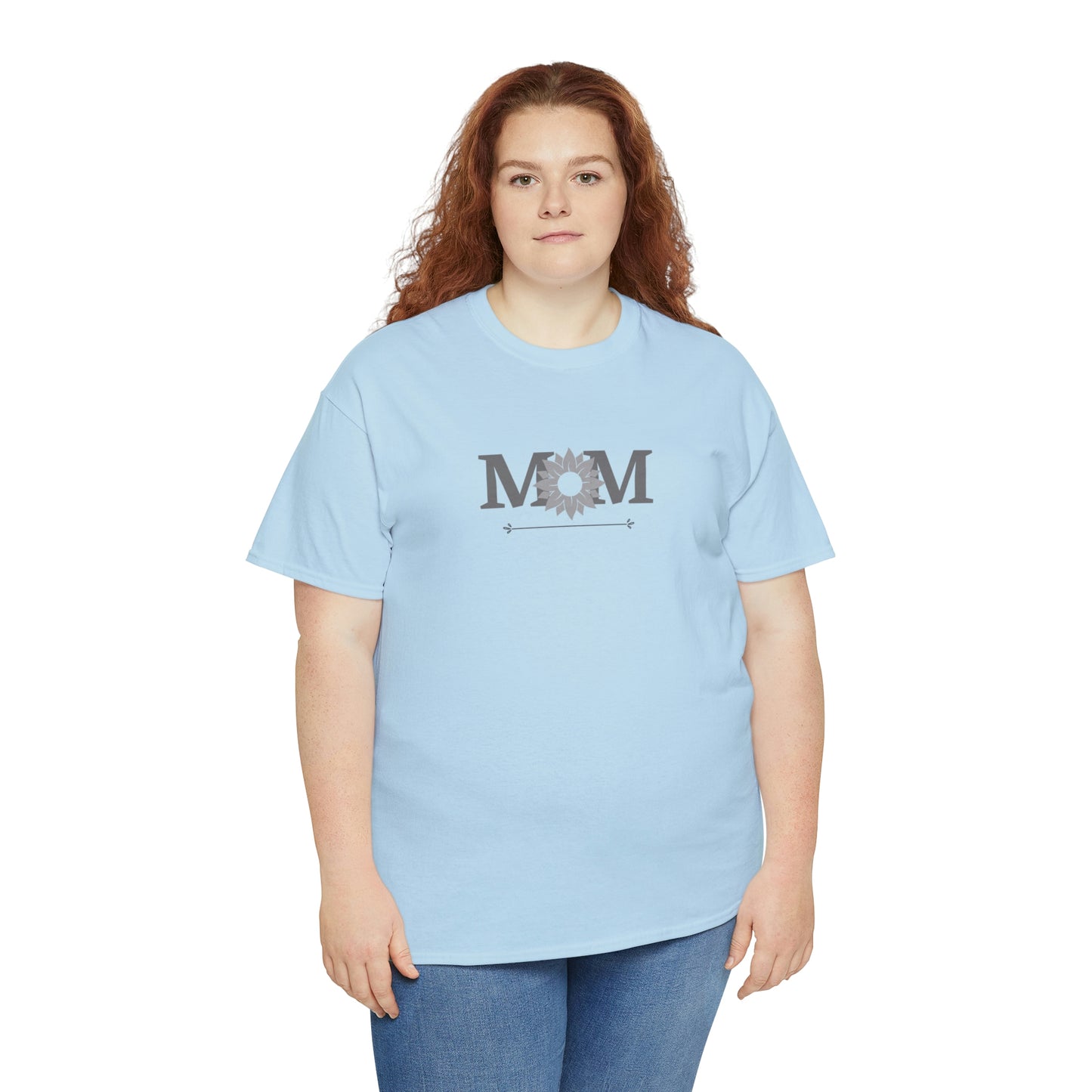 "Mom" Unisex Heavy Cotton Tee