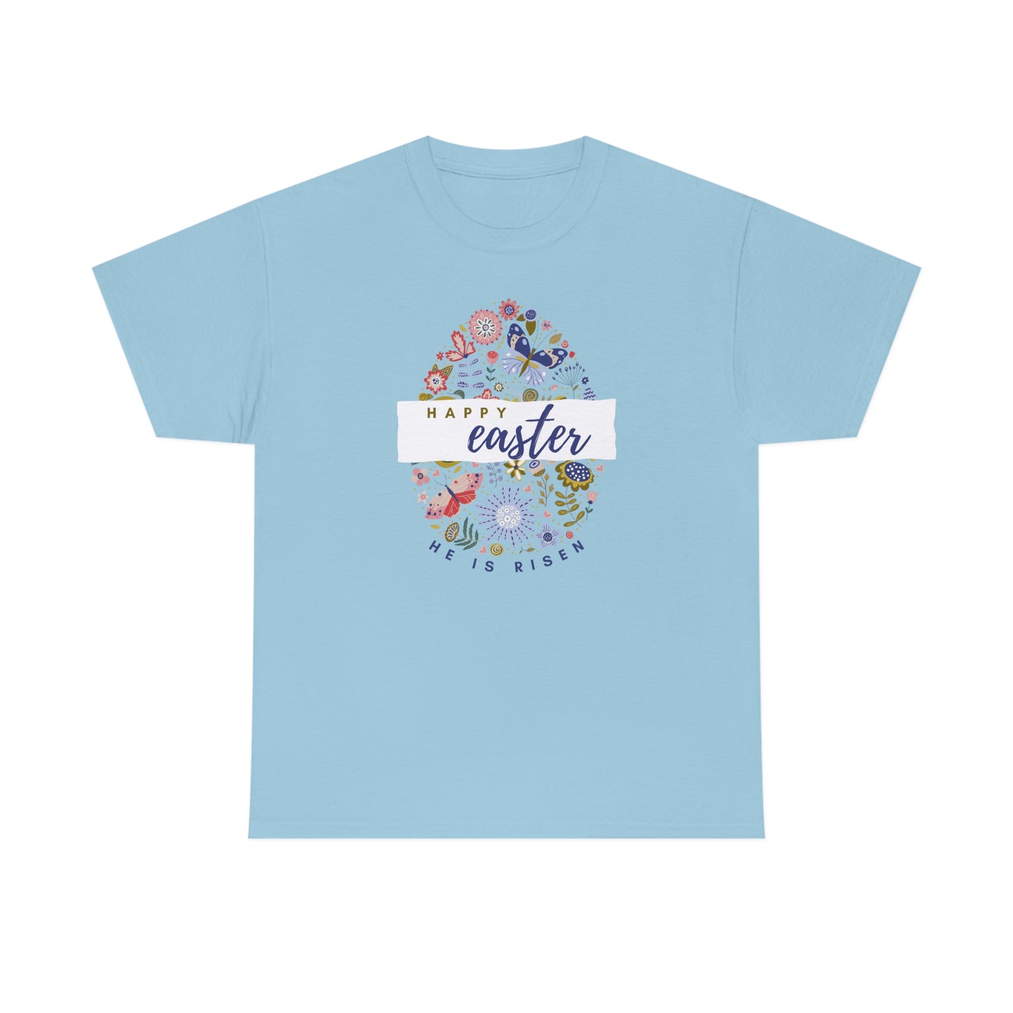 "Happy Easter" Unisex Heavy Cotton Tee