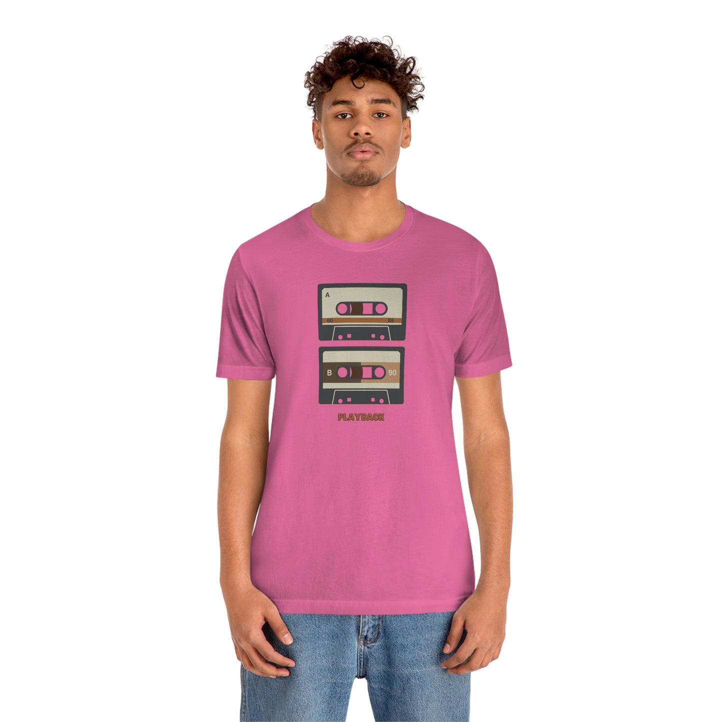 "Playback" Unisex Jersey Short Sleeve Tee