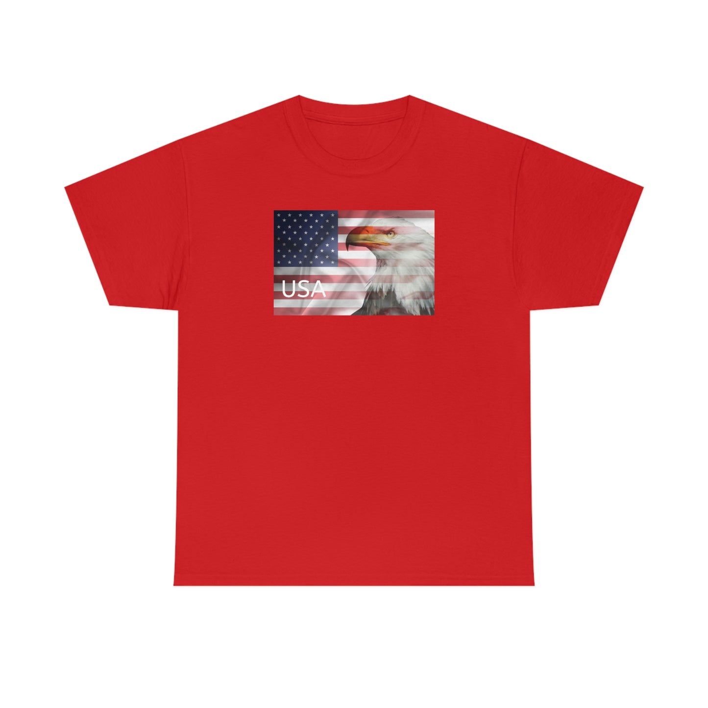 "USA Eagle" Unisex Heavy Cotton Tee