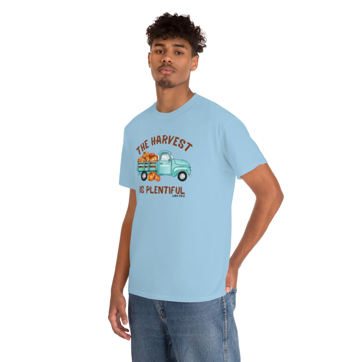 The Harvest is Plentiful Unisex Heavy Cotton Tee