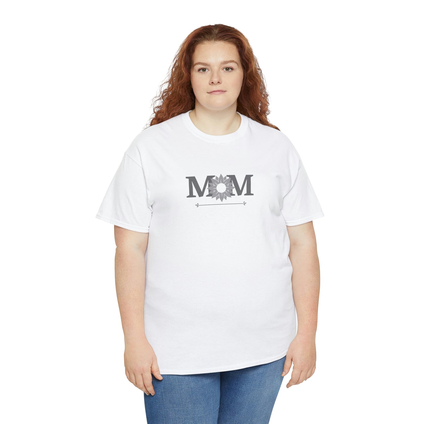 "Mom" Unisex Heavy Cotton Tee