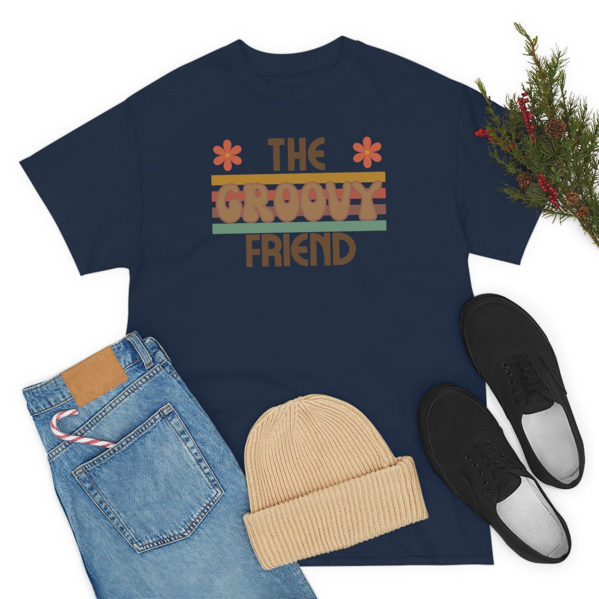 The Groovy Friend Unisex Heavy Cotton Tee