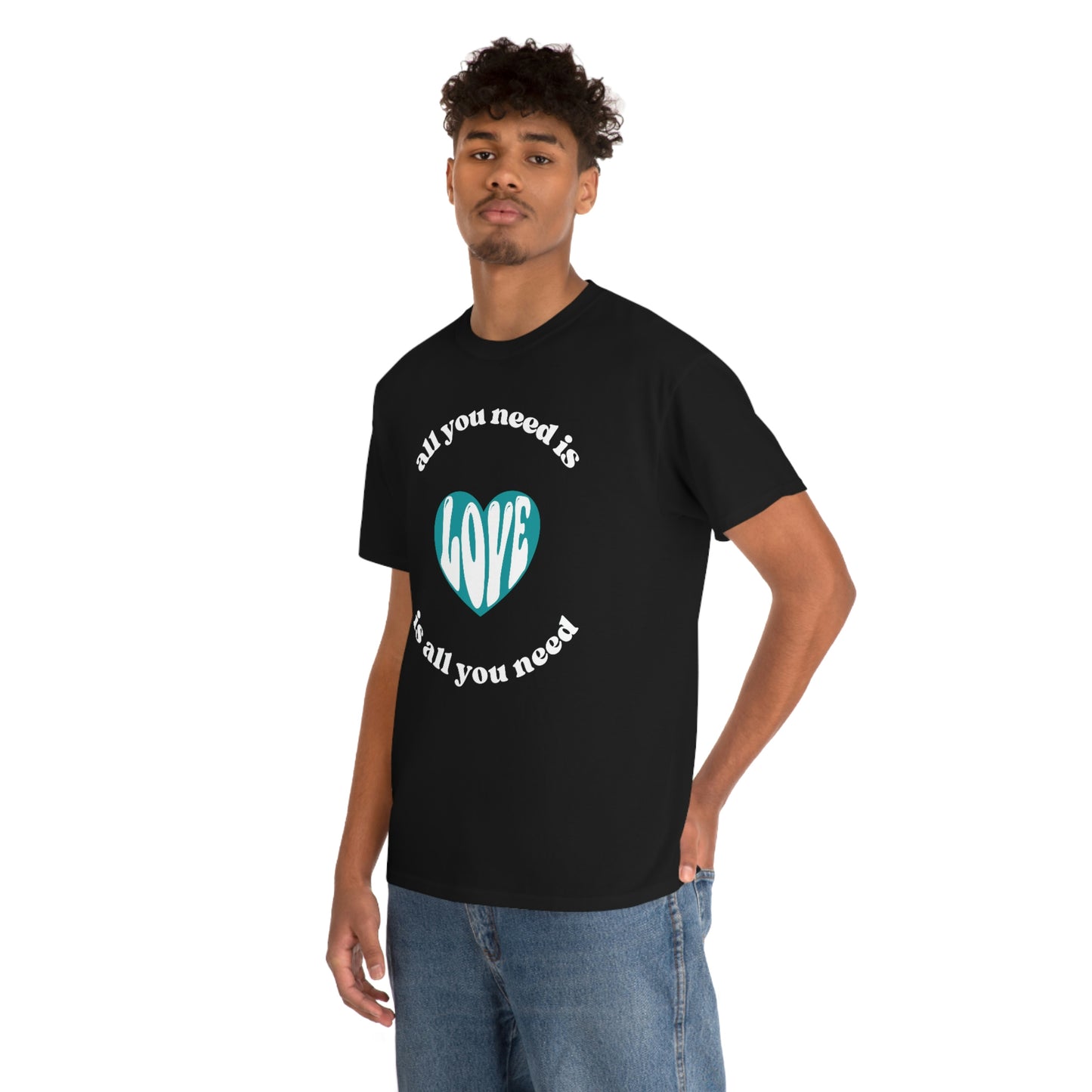 "Love" Unisex Heavy Cotton Tee