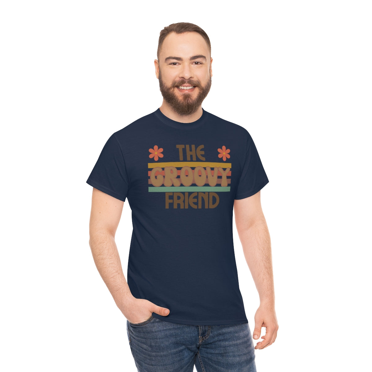 The Groovy Friend Unisex Heavy Cotton Tee