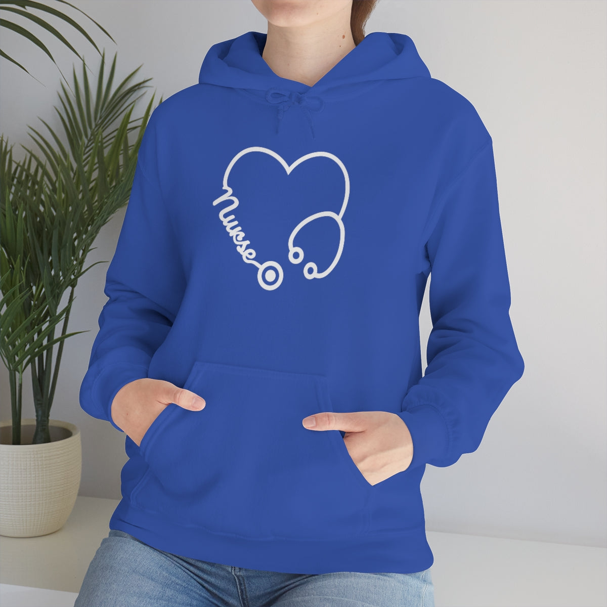 "Nurse" Unisex Heavy Blend™ Hooded Sweatshirt