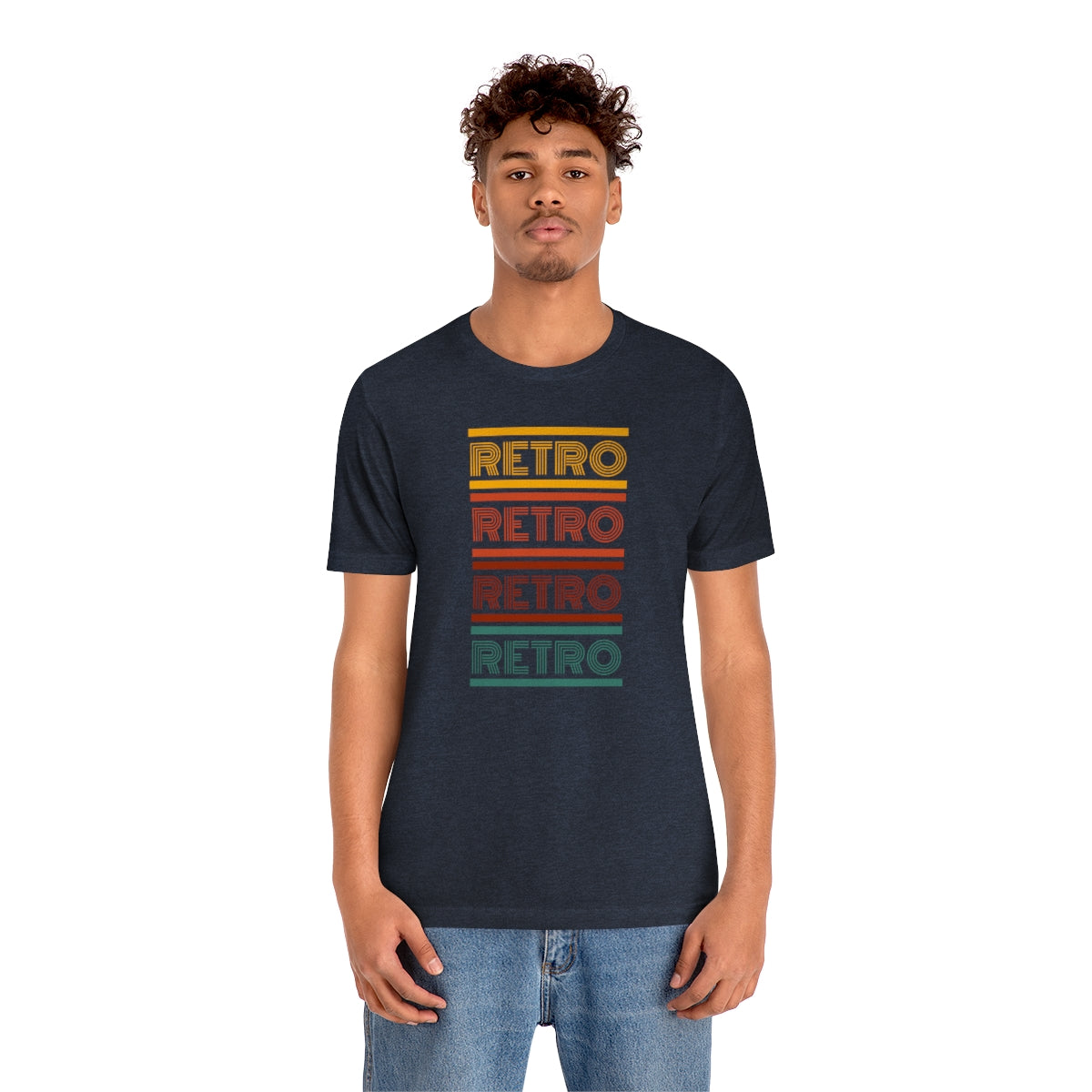 Retro Unisex Jersey Short Sleeve Tee