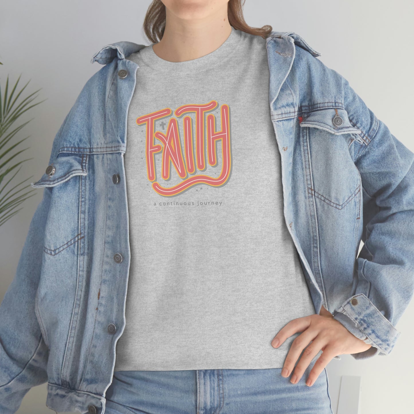 "Faith" Unisex Heavy Cotton Tee
