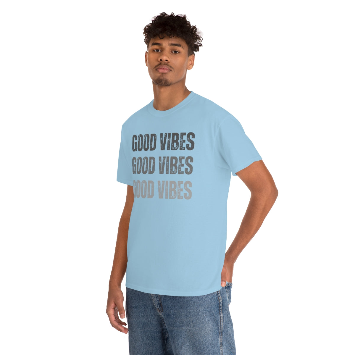 "Triple Good Vibes" Unisex Heavy Cotton Tee