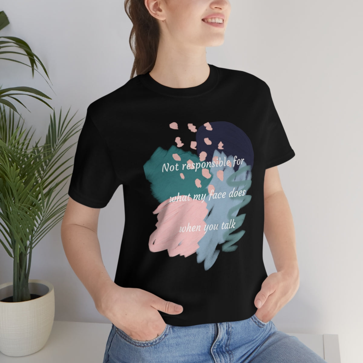 "Not Responsible" Unisex Jersey Short Sleeve Tee