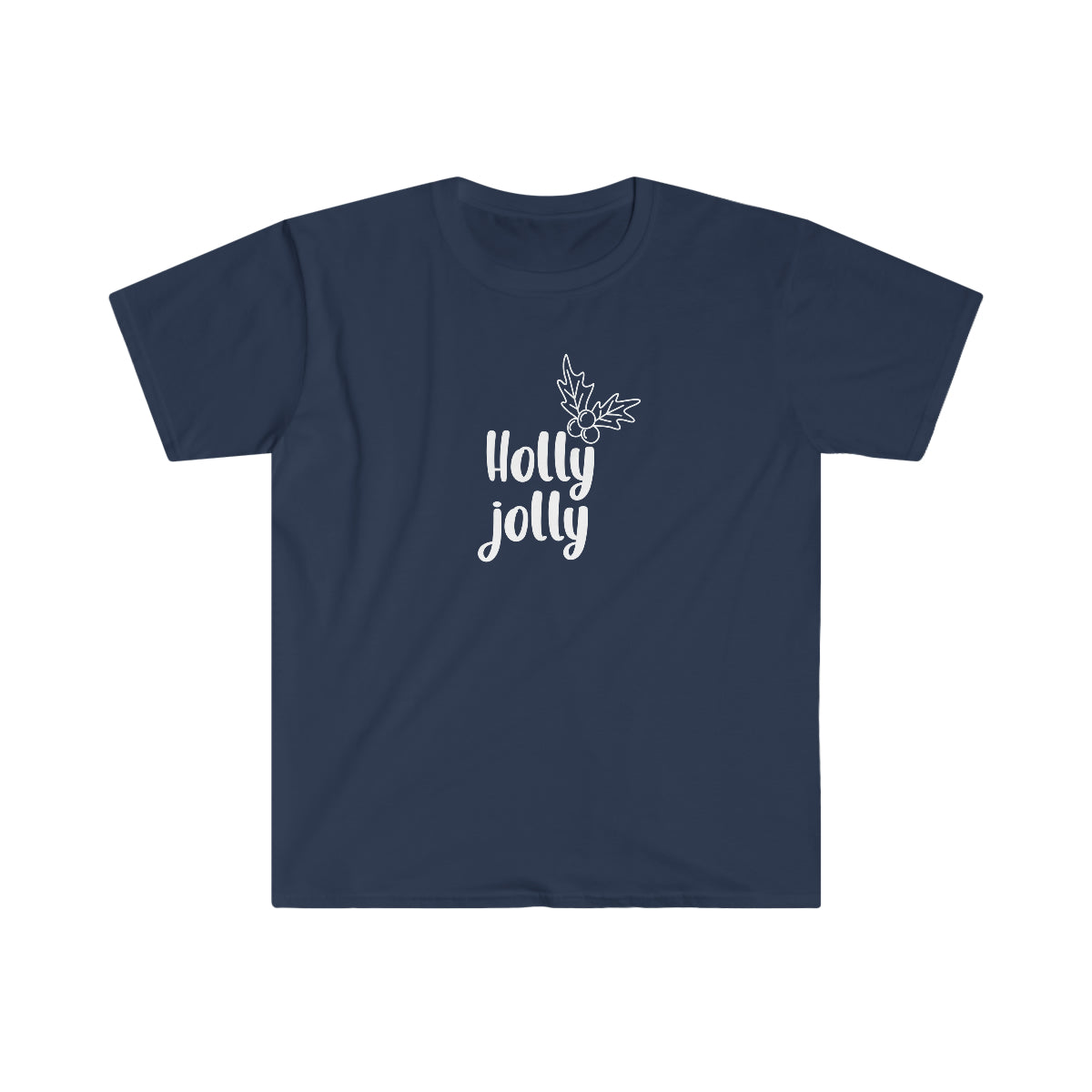 "Holly Jolly" Unisex Softstyle T-Shirt