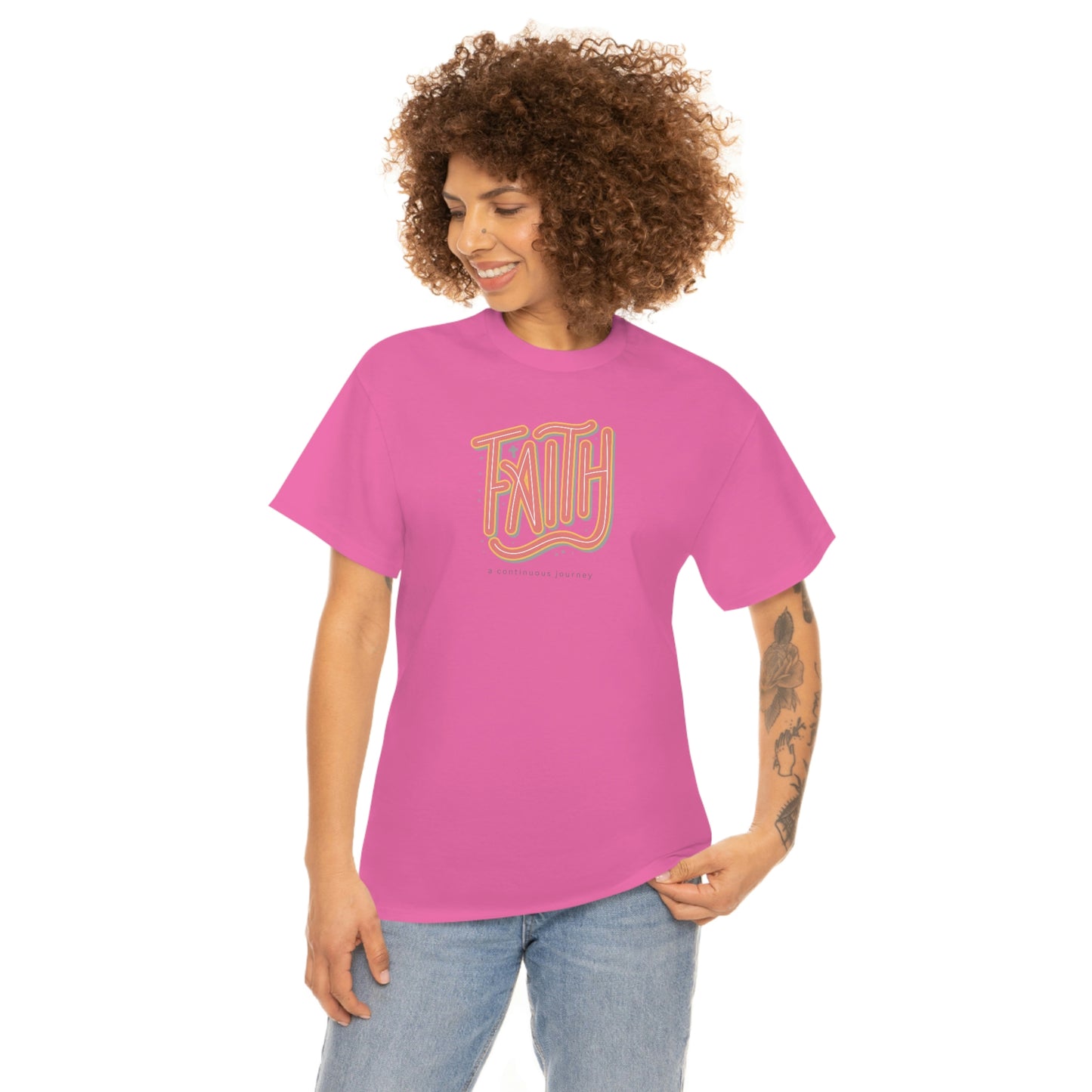 "Faith" Unisex Heavy Cotton Tee