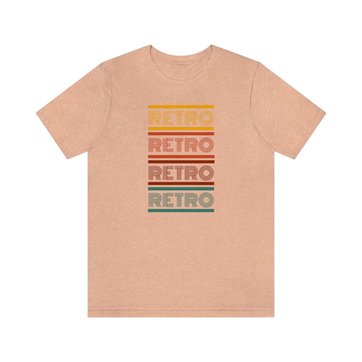 Retro Unisex Jersey Short Sleeve Tee