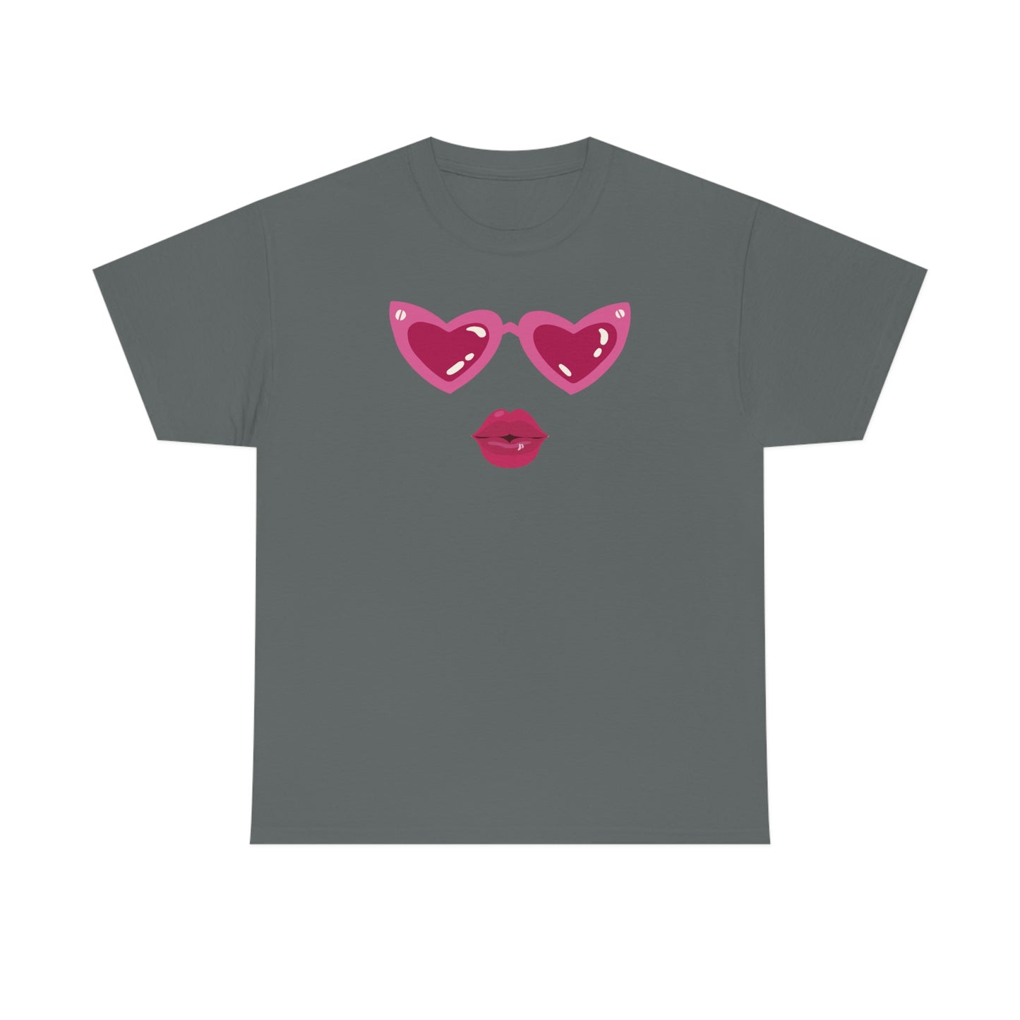 "Valentine Face" Unisex Heavy Cotton Tee