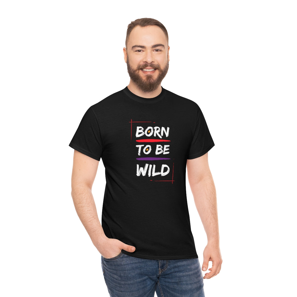 Born to be Wild Unisex Heavy Cotton Tee