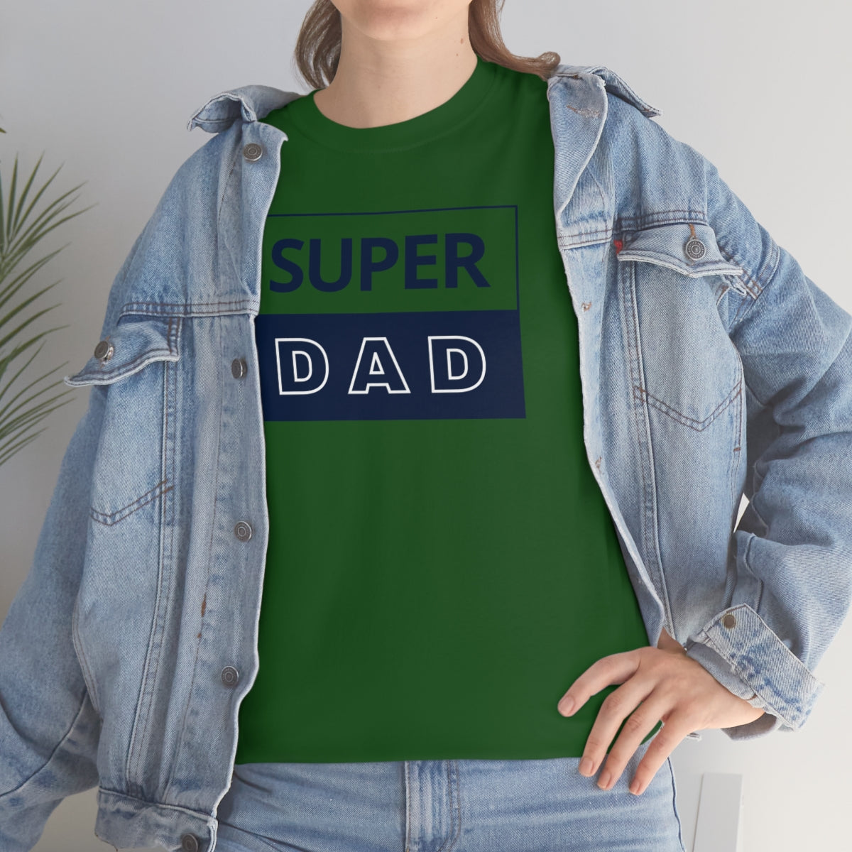 "Super Dad" Unisex Heavy Cotton Tee